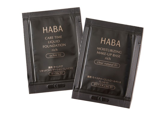 HABA（ハーバー） 薬用 タイムケア リキッドファンデーションの無料サンプルプレゼント