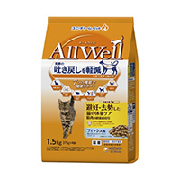 AllWell 避妊・去勢した猫用フィッシュ味挽き小魚とささみフリーズドライパウダー入り