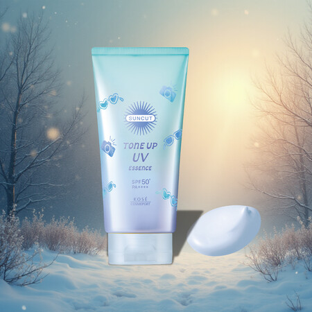 サンカット トーンアップＵＶ エッセンス スノーホワイトブルーの無料サンプルプレゼントキャンペーン